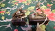 2 Statuettes Bronze  Betise Ashanti Ghana - Bronzi