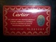 Cartier (trading Card, Tessera, Key, Gift Card, Pubblicità, Buono... - Gift Cards