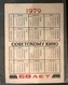 CALENDARIETTO 1979 - Formato Piccolo : 1971-80