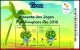 Ref. BR-3319-20 BRAZIL 2015 SPORTS, OLYMPIC AND PARALYMPIC, GAMES, RIO 2016, MASCOTS, 2 S/S MNH 4V Scott 3319 3320 - Eté 2016: Rio De Janeiro