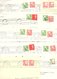 Delcampe - SUEDE MARCOPHILIE LOT DE LETTRES POUR L'ETRANGER - Lots & Kiloware (mixtures) - Max. 999 Stamps