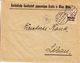 Lettonie - Lettre De 1917 ° - Oblit Mitau - Exp Vers Libau - Surcharge Postgebiet Ober Ost - Avec Censure - Latvia