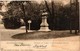 The Netherlands, Scheveningen, Standbeeld Van Huygens In De Scheveningsche Boschjes, Old Postcard 1901 - Scheveningen