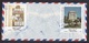 Iran: Airmail Cover To Netherlands, 2 Large Imperforated Stamps, Ferdowsi Congress, Art, Rare Real Use! (traces Of Use) - Iran