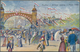 Ansichtskarten: Alle Welt: TCHECHIEN, Prag Ausstellung 1908, 18 Farbige Ausstellungskarten, Gebrauch - Unclassified