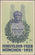 Ansichtskarten: Bayern: MÜNCHEN, Ausstellungs- Und Ereigniskarten Aus Dem Jahr 1921, Eine Vielseitig - Autres & Non Classés