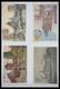 Delcampe - Ansichtskarten: Lot Of Ca. 340 Picture Postcards, Mostly Period 1905-1920 Of Various, Mostly Europea - 500 Karten Min.