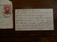 Oud Visitekaartje 1928 Met Omslag     En Omslag   Naar    BAELEN -  WEZEL   Vanuit TURNHOUT  Met Zegel - Visiting Cards