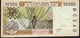 W.A.S. SENEGAL P714Kj 10.000 FRANCS (20)01 2001  FINE - Senegal