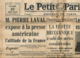 LE PETIT PARISIEN, N° 23 446, Mardi 27 Mai 1941, Pierre Laval, Amiral Platon, Perte Britannique En Crète, Tobrouk... - Le Petit Parisien