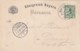 Deutsches Reich Postkarte 1898 Stempel Danzig - Autres & Non Classés