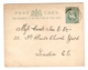 GB ENTIER POSTAL POST CARD 14 JUNE 1904 LOMBARD STREET MARGATE → LONDON - Interi Postali