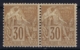 Col. Gen. Yv 55 Postfrisch/neuf Sans Charniere /MNH/**  Paire - Alphée Dubois