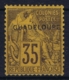 Guadeloupe Yv 23 MH/* Flz/ Charniere  Signed/ Signé/signiert - Ongebruikt