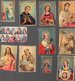 Lot Important De 38 Petites,images Religieuses Chomolithographies Rehaussées D'or (PPP17026) - Devotion Images