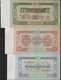 B 80 - MONGOLIE Lot De 3 Billets De 5 10 Et 50 Tugrik De 1966 états Neufs - Mongolia