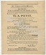 In 'T HOLLANTSE WAPEN   Th.A.PETIT   AMSTERDAM  Folder/publiciteit  In Oud Nederlands  Voor Tabak-cigaren Etc. 18901900 - Niederlande