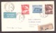 75 Ans UPU - 1949 - Lettre De Belgrade (Yougoslavie) Pour New-york - N° 520 à 522 - U.P.U.