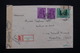 HONGRIE - Enveloppe En Recommandé De Budapest Pour La France En 1942 Avec Contrôle Postal Allemand - L 22171 - Lettres & Documents
