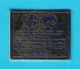 1 PIN'S //   ** PLAQUE COMMÉMORATIVE / APOLLO 11 / N. ARMSTONG /  M. COLLINS / E. ALDRIN ** - Spazio