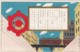 Japan Railroad Transport Image In City, Nice Graphic Design, Table Of Statistics, C1920s/30s Vintage Embossed Postcard - Autres & Non Classés