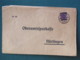 Germany 1919 Official Cover Wurtemberg Nurtingen To Nurtingen - Lettres & Documents