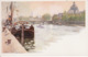 D66Paris, La Seine Au Pont (carte Postale D'une Peinture De Paul De Frick 1864-1935) - Malerei & Gemälde
