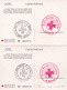 Série De 2 CM France - Croix Rouge - Chérubin - Houdon - Falconnet - Timbres N° 876/7 - 1950 Cachet 1951! - 1950-1959