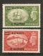 KUWAIT 1951 2R ON 2s6d And 5R ON 5s SG 90/91 LIGHTLY MOUNTED MINT Cat £63 - Kuwait