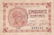 ¤¤   -   Billet De Banque De La Chambre De Commerce De Paris De 0.50 (cinquante Centimes)   -  ¤¤ - Non Classificati