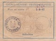 ¤¤   -   INDOCHINE  -  Billet De Banque ??  -  Coupon-Réponse " FRANCO-COLONIAL " - Tampon De Pnompenh En 1952   -  ¤¤ - Indochine