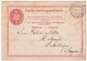 SUISSE - ENTIER POSTAL - B.P.Schaffhausen-Winterthur Le 19/11/1871 - Interi Postali