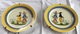 Anciennes Assiettes En Faience Henriot Quimper Avec Fixation Murale - Other & Unclassified