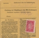 Deutsches Reich - 1922 - 20M + 10M Mixed Franking On Paketkarte From Kaiserslautern To Mannheim - Briefe U. Dokumente