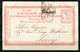 CARTOLINA CV2378 GRECIA GREECE Atene Athens, Gruss Aus Type, 1901, Viaggiata Per L'Italia, Formato Piccolo, Francobollo - Grecia