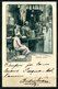 CARTOLINA CV2393 EGITTO EGYPT Alexandrie, Epicerie Arabe, Grocery, Drigheria, 1907, Viaggiata Per L'Italia, Formato Picc - Alexandrië