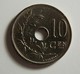 Belgium 10 Centimes 1920 Varnished - 10 Centimes