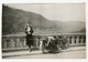 Portrait D&#039;une Femme Posant Devant Une Moto, Pont Sur Semois, Rochefort, 1933. Photo Sortie D&#039;un Album D&#039; - Autres & Non Classés