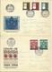 1964-65  4 Different FDC With Pairs Or Complete Sets - FDC