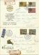 1964-65  4 Different FDC With Pairs Or Complete Sets - 2 Sent As Registered Letters To Breda, Holland - FDC