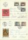 1968-69  4 Different FDC With Pairs Or Complete Sets - 1 Sent As Registered Letter To Breda, Holland - FDC