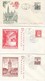 ÖSTERREICH 1962 - MiNr. 1111-1120 Bautenserie 9 Verschiedene  FDC - FDC