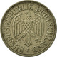 Monnaie, République Fédérale Allemande, Mark, 1962, Stuttgart, TB+ - 1 Mark