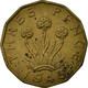 Monnaie, Grande-Bretagne, George VI, 3 Pence, 1943, TB, Nickel-brass, KM:849 - F. 3 Pence