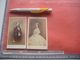 2 Photos,s  6,2 X 10,5 Cm Koning Roi Des Belges FRERE ET SOEUR De Leopold   - GHEMAR FRERES , Oude Fotos - Famous People