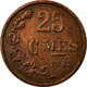 Monnaie, Luxembourg, Charlotte, 25 Centimes, 1947, TB+, Bronze, KM:45 - Luxembourg