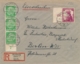 Deutsches Reich - 1936 - 40Pf Nothilfe + 3x 5Pf On R-cover From Naumburg To Berlin - Brieven En Documenten