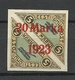 Estonia Estland 1923 Michel 44 Bb (brick Red OPT) * Signed Richter - Estonia