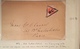 Grande Bretagne N°91 Sur Lettre Oblitérée Du Cachet Triangulaire  WC (West Central) Du  27/2/1897 Non Signalé - Cartas & Documentos