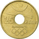 Monnaie, Espagne, Juan Carlos I, 25 Pesetas, 1990, Madrid, TTB, Aluminum-Bronze - 25 Pesetas